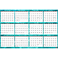 SwiftGlimpse Designer Yearly Wall Calendar, 24" x 36", Blue Water, January to December 2022, SG WATER ONE 1 thumbnail image