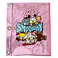 Smooshy Mushy 3-Ring Binder Pencil Pouch, 10-1/2"H x 7-3/4"W x 1/8"D, Pink 1 thumbnail image
