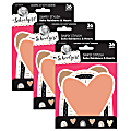 Carson Dellosa Education Cut-Outs, Schoolgirl Style Simply Stylish Boho Rainbows & Hearts, 36 Cut-Outs Per Pack, Set Of 3 Packs 1 thumbnail image
