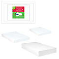 Amscan Christmas Gift Boxes, Assorted Sizes, White, Pack Of 30 Boxes 1 thumbnail image