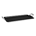 Vasconia Aluminum Nonstick Double Burner Griddle, 20-1/2” x 10-1/4” x 2-7/16”, Metallic 1 thumbnail image