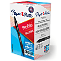 Paper Mate Ballpoint Pen, Profile Retractable Pen, Medium Point (1.0mm), Black, 36 Count