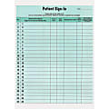 Tabbies Patient Sign-In Label Forms - 125 Sheet(s) - 11" x 8.50" Form Size - Letter - Green Sheet(s) - Paper - 125 / Pack 1 thumbnail image