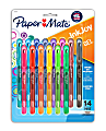 Paper Mate® Inkjoy Gel 600ST Stick Pens, Medium Point, 0.7 mm, Assorted Ink Colors, Pack Of 14 1 thumbnail image