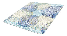 Realspace® Fashion PVC Chair Mat, 36" x 48", Circles 1 thumbnail image