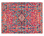 Anji Mountain Merida Rug’d Chair Mat, 1/4"H x 36”W x 48”D, Multicolor