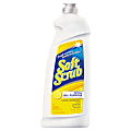 Soft Scrub® Total All-Purpose Bath And Kitchen Cleaner, Lemon Scent, 24 Oz Bottle
