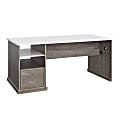 Sauder® Craft Pro Work Table With Storage And Filing, 66" x 30-1/8”, Mystic Oak 1 thumbnail image