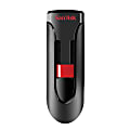 SanDisk® Cruzer™ Glide USB Flash Drive, 32GB, Black/Red
