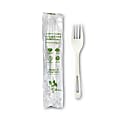 World Centric® TPLA Compostable Cutlery, Fork, 6-5/16", White, Pack Of 750 Forks