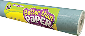 Teacher Created Resources® Better Than Paper® Bulletin Board Paper Rolls, 4' x 12', Calming Blue, Pack Of 4 Rolls 1 thumbnail image