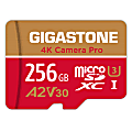 Dane-Elec Gigastone 4K Class10 U3 A2 V30 Camera Pro MicroSDXC Card, 256GB 1 thumbnail image