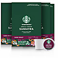 Starbucks K-Cup Sumatra Blend Coffee - Dark - 24 K-Cup - K-Cup - Sumatra Blend - 4 / Carton 1 thumbnail image