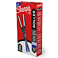 Sharpie® Rollerball Pen, Needle Point, 0.5mm, Blue Ink, Pack Of 12
