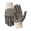 North Safety Poly/Cotton Gloves, Large, White 1 thumbnail image