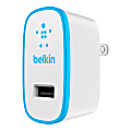 Belkin® BOOST UP™ Home Charger For Apple® iPad®, iPhone® And Samsung Devices, Blue/White