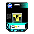 HP 02 Yellow Ink Cartridge, C8773WN