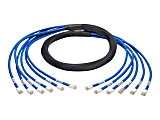 Tripp Lite 15ft Augmented Cat6 Cat6a Pre-Terminated Copper Trunk Bundle 6xRJ45 M/M 15' - 15 ft - Blue 1 thumbnail image
