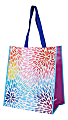 Office Depot® Brand Reusable Shopping Bag, 15"H x 13-1/2"W x 9-1/4"D, Painted Circles