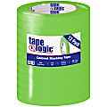 Tape Logic® Color Masking Tape, 3" Core, 0.5" x 180', Light Green, Case Of 12 1 thumbnail image