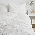 Dormify Andie Arched Tufted Comforter and Sham Set, Twin/Twin XL, White