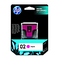 HP 02 Magenta Ink Cartridge, C8772WN