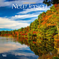 2024 Brown Trout Monthly Square Wall Calendar, 12" x 12", New Jersey Wild & Scenic, January To December