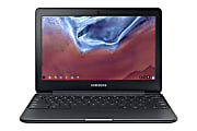 Samsung Chromebook 3 Laptop, 11.6" Screen, Intel® Celeron®, 4GB Memory, 16GB eMMC Hard Drive, Google™ Chrome OS 1 thumbnail image