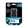 HP 02 Black Ink Cartridge, C8721WN