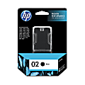 HP 02 Black Ink Cartridge, C8721WN 1 thumbnail image