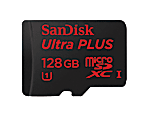 SanDisk® Ultra Plus microSDHC™ Memory Card, 128GB 1 thumbnail image