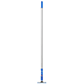 Gritt Commercial Window Squeegee With Quick Release And Rubber Grip, 6”, Blue/Silver, GRI117 1 thumbnail image