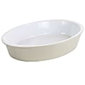 Martha Stewart Stoneware Oval Baker, 13” x 9-1/2”, Taupe 1 thumbnail image