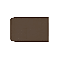 LUX #9 1/2 Open-End Window Envelopes, Top Left Window, Self-Adhesive, Chocolate, Pack Of 500 1 thumbnail image