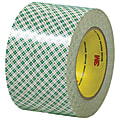 3M™ 410 Double-Sided Masking Tape, 3" Core, 3" x 108', Off-White, Case Of 3