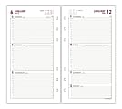 Day Runner® Weekly Planner Refill, Size 3, 3-3/4" x 6-3/4", January To December 2020, 063-285Y 1 thumbnail image