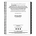 AT-A-GLANCE® Executive 2027 Weekly Monthly Refill for 70-NX81, Large, 8 1/4" x 11" 1 thumbnail image