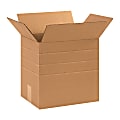 Office Depot® Brand Multi-Depth Corrugated Cartons, 12" x 12 1/4" x 9 1/4", Kraft, Pack Of 25