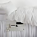 Dormify Non-Slip Bedside Caddy, White