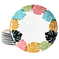 Gibson Home Tropical Sway 12-Piece Round Melamine Dessert Plate Set, 9”, Multicolor 1 thumbnail image