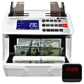 Nadex Coins V4500 Front-Loading Bill-Counting Machine, 11-13/16"H x 12-5/8"W x 11-13/16"D, White 1 thumbnail image