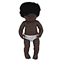 Miniland Educational Anatomically Correct 15" Baby Doll, African Girl