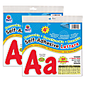 Pacon® Self-Adhesive Letters, 4", Cheery Font, Red, 154 Per Pack, Set Of 2 Packs 1 thumbnail image