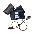 Medline Handheld Aneroid Sphygmomanometer, Adult Large, Blue 1 thumbnail image