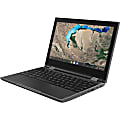 Lenovo 300e Windows 2nd Gen 81M90062US 11.6" Touchscreen 2 in 1 Notebook - HD - 1366 x 768 - Intel Celeron N4120 1.10 GHz - 4 GB RAM - 64 GB Flash Memory - Black - Windows 10 Pro Education - Intel UHD Graphics 600 - 10 Hour Battery 1 thumbnail image