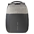Volkano Smart Deux Backpack With 15.6" Laptop Pocket, Light Charcoal
