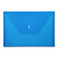 Lion VELCRO®-Closure Poly Envelope, 13" x 9 3/8", Blue 1 thumbnail image