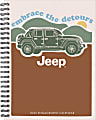 2025 Willow Creek Press Weekly Engagement Planner, 6-1/2" x 8-1/2", Jeep, January 2025 to December 2025, 47279