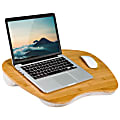 LapGear® Bamboo Lap Desk, 2-13/16”H x 22-7/16”W x 2-13/16”D, Natural