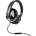 SYBA Multimedia Oblanc U.F.O. Black Subwoofer Headphone W/In-line Microphone 1 thumbnail image